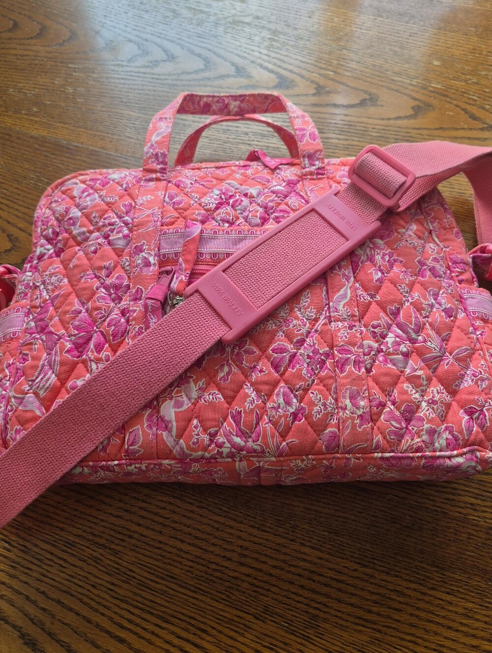 Vera Bradley Hope Toile Small Duffle Travel Bag - Picture 5 of 7